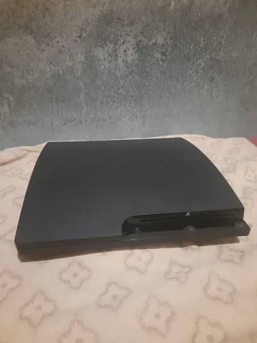 PS3 Slim 320GB CECH-3001B Com Defeito - Liga e Exibe Erro 8002F1F9