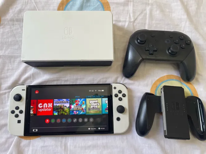 Nintendo Switch Oled Desbloqueado