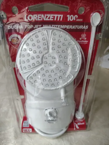 Ducha Lorenzetti Top Jet Multitemperaturas 220 v Sem Uso.