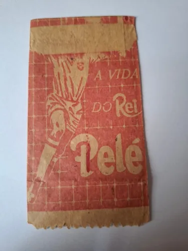 Pacotinho do Álbum Instantâneos da Vida do Rei Pelé