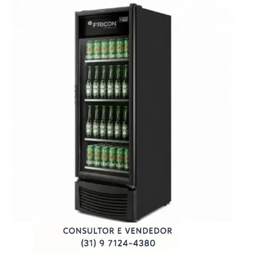 Cervejeira Porta de Vidro com Iluminação 569L Fricon