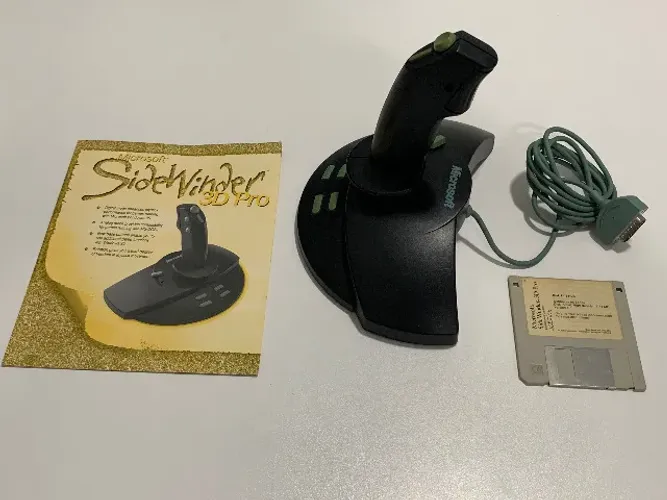 Joystick Sidewinder 3-D Pro Microsoft - Leia descrição