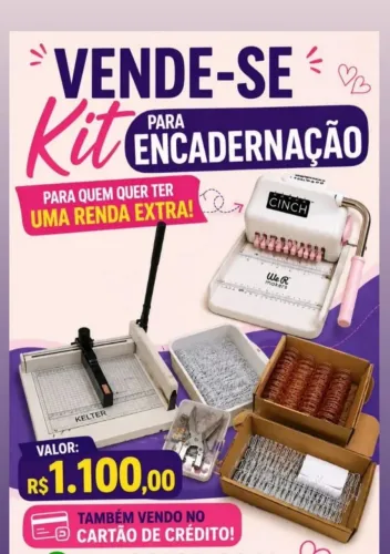 Produto para encadernação