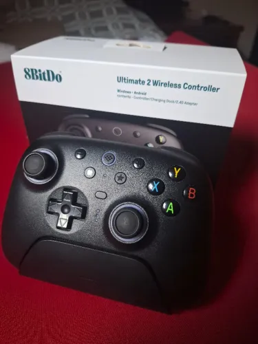 Controle 8BitDo Ultimamate 2 Wireless TMR - Windows e Android