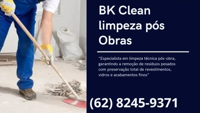 Limpeza pós obra/ Doméstica/ Comercial 
