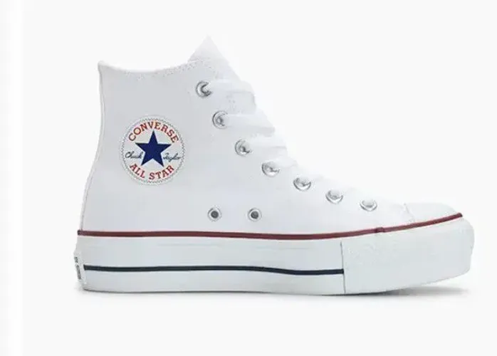 Tênis Cano Alto Converse Chuck Taylor All Star - Branco