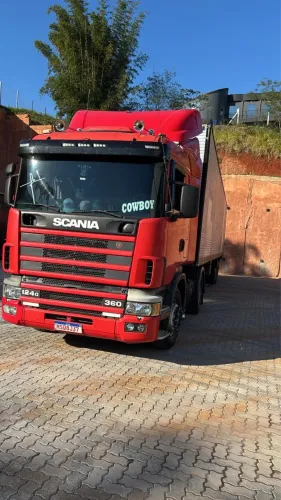 Scania R124 360+ mais carreta 30 paletes