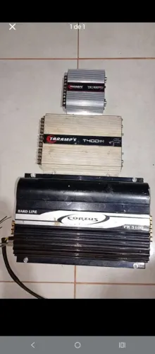 Vendo 3 modulos e um alto falante