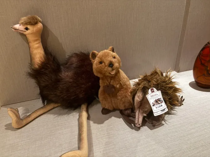 Kit 3 Pelúcias Raras Da Austrália - Marca Bocchetta (Novas)
