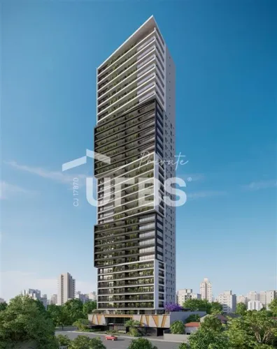 Apartamento a 100 metros do Goiânia Shopping, com 4 suítes e 3 vagas de garagem.