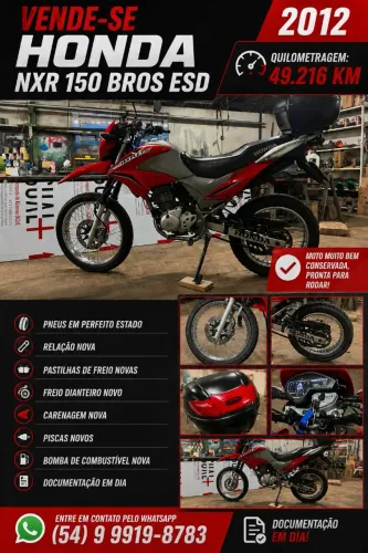 VENDE-SE NXR BROS 150