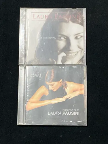Kit CD Laura Pausini- the best of e Lê cose che vivi 