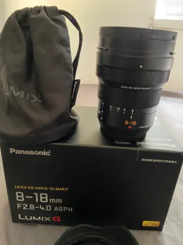 Lente Lumix Leica 8-18mm f2.8-4.0