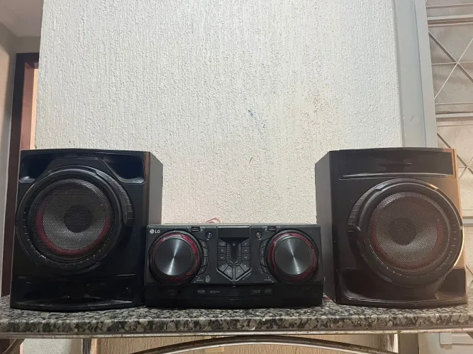 Som LG XBOOM CJ44 440W RMS Bluetooth
