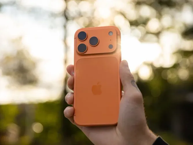 iPhone 17 Pro Max 2TB Laranja LL Oportunidade Promoção Loja Fisica Novo Lacrado