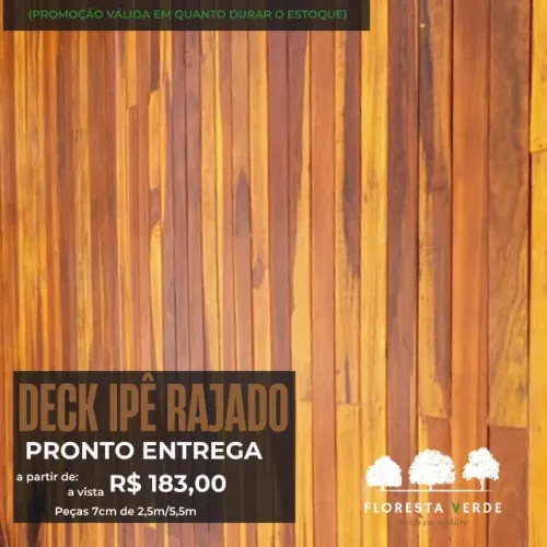 DECK IPÊ RAJADO