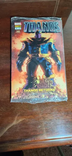 HQ Thanos - Thanos Retorna, Marvel, Lemire e Deodato, editora Panini