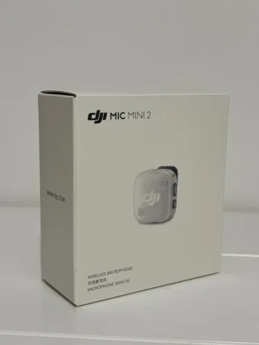 Microfone DJI Mic Mini 2 Na Caixa