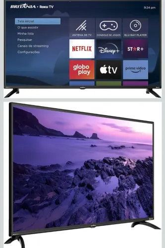 TV BRITÂNIA 42 Pol - NA CAIXA- NOVO