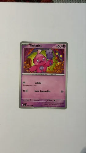 Cartas Pokémon Cadeia de Evolução TINKANON