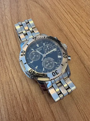 Relógio Tissot PRS 200 Cronógrafo Original - Cristal Safira / 200m Swiss Made