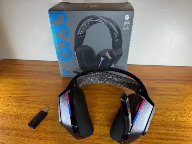 Headset Gamer Logitech G733 Wireless RGB