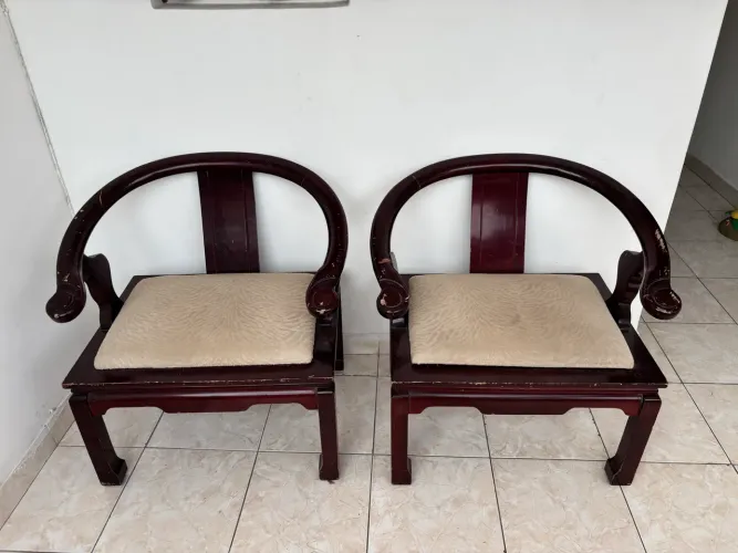 Cadeira/poltrona madeira maciça