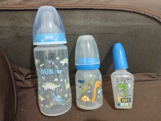 Mamadeira 300ml Nuk anticolica e Lilo