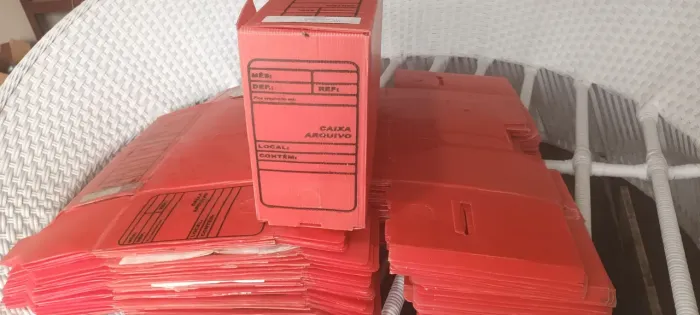 Caixa de Arquivos material reforçado Promoção Só 100 reais
