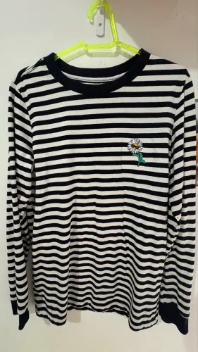 Camisa manga longa listrada