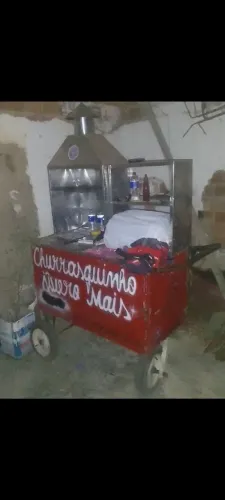 Carrinho de espetinho 