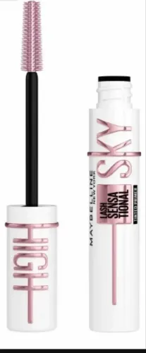 Máscara de Cílios Maybelline Sky High Preto Suave 7,2 g - Original