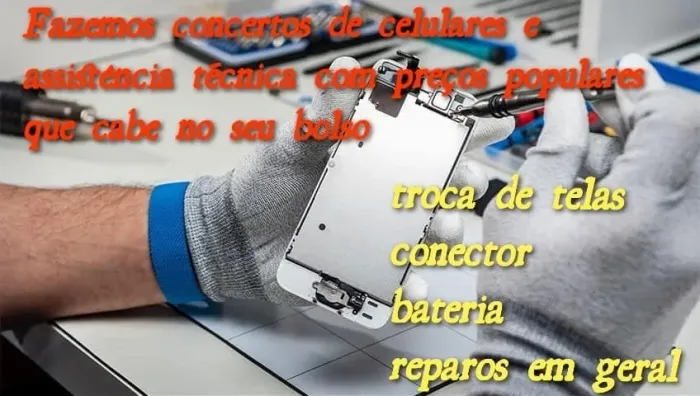 concerto de celular a preço promocionais