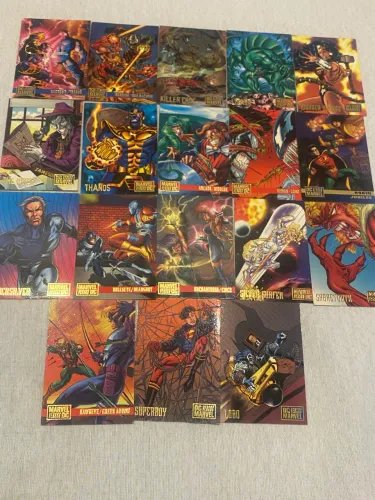 Cards importado Marvel Vs Dc raridade