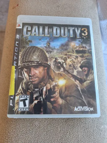 Jogo ps3 cal of duty 3