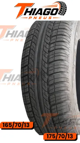 Pneu 175/70/13 - Com borracha vipal
