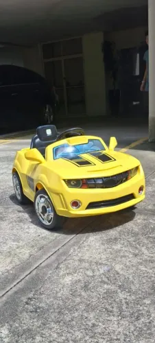Carro infantil elétrico Bandeirantes - Camaro Amarelo