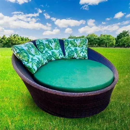 Chaise redondo área externa novo