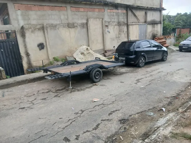 Carretinha plataforma