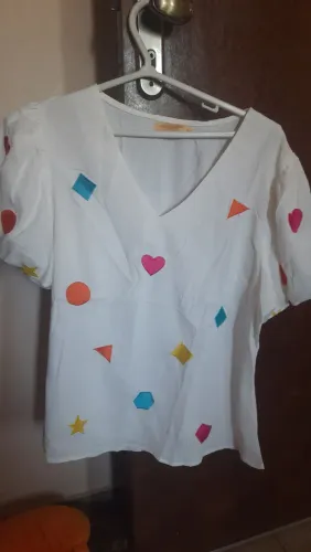 Linda blusa Fina Tam M!!