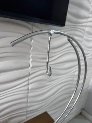 Suporte para Plantas em Ferro Modelo Lua - Artesanal