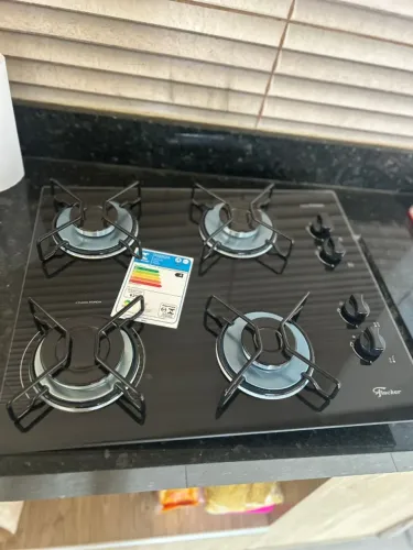 Fogão cooktop 4 bocas  - Fischer