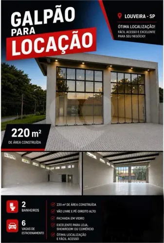 Galpão para Locação em Louveira - SP
