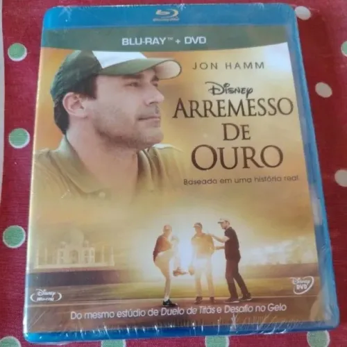 Arremesso de Ouro - Bluray + Dvd Lacrado Filme Disney Dublado