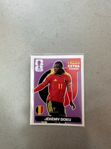 Figurinha Legend Jérémy Doku roxo