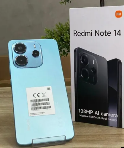 Xiaomi Note 14 256GB AZUL -- Loja física com Garantia e Nota fiscal - Compra Segura **