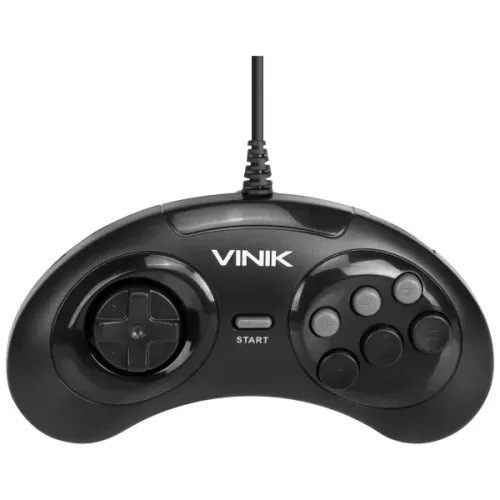 Controle para Pc Com Fio Usb Modelo Mega 6 Botoes *ENTREGA GRÁTIS*