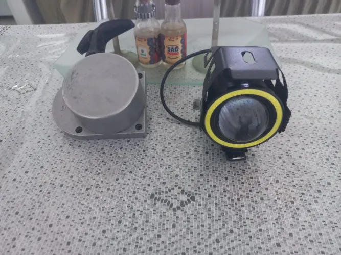 Puxador para motor de bicicleta & farol de milha.