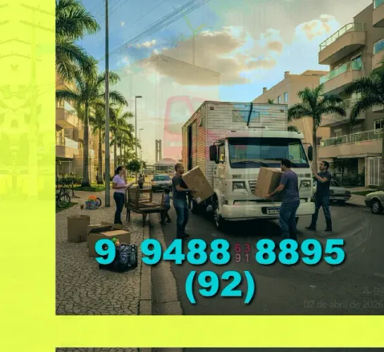 Frete Bau! transporte seguro de mudança em bairros como Cidade Nova e Centro!