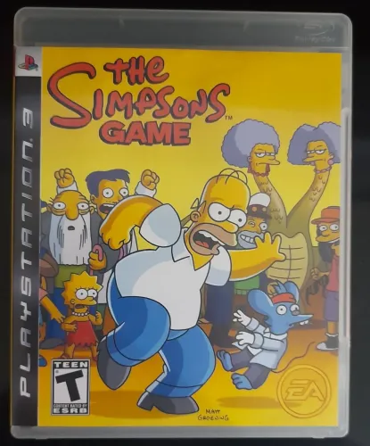 (RARO) Jogo The Simpsons 2007 | PS3 - Playstation 3| Original e FUNCIONANDO |